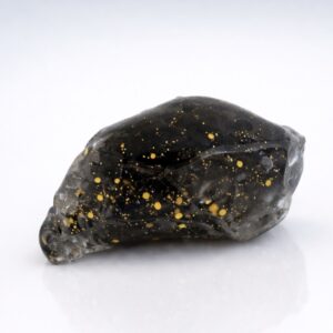 Black squishy with golden glitter